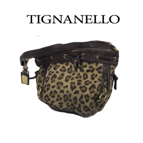 Tignanello Handbags - Tignanello Animal Print Handbag